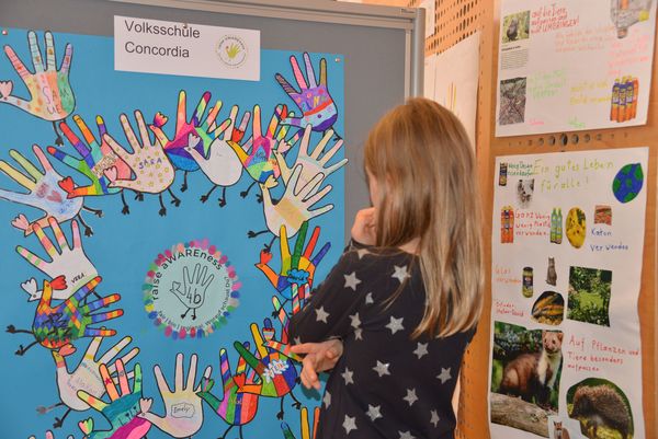 Ideen-Ausstellung Bad Ischler Schulen / bei der RaiseaWAREness-Woche 2018